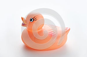 Orange Rubber Duck