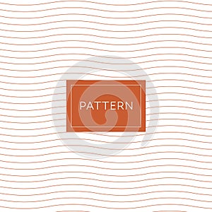 Orange saten  lines pattern background. Luxury linen line art wallpaper