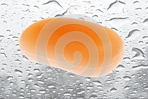 Orange scented soap photo