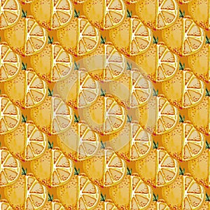 ORANGE SEAMLESS PATTERN REPEAT TILE