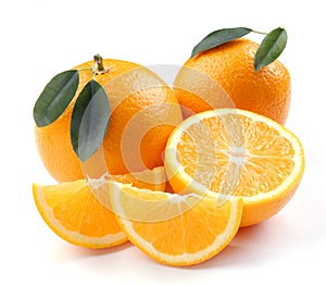 Orange with segments