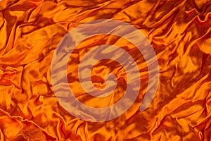 Orange Silk Fabric for Drapery fone abstract