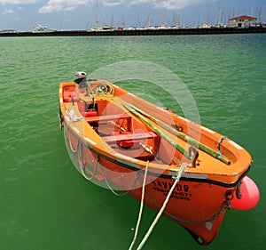 Orange Skiff, St. Martin photo