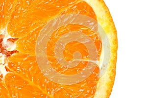 Orange slice detail