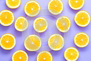 Orange slices pattern