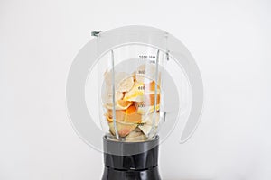 Orange smoothie fruits healthy