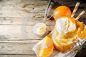 Orange Soda Creamsicle cocktail