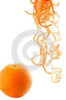 Orange and some grated carrot