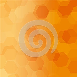 Orange spheres Vector Background