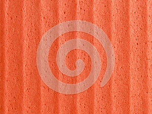 Orange sponge background