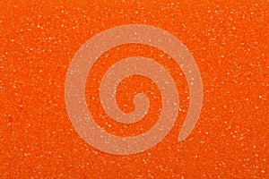 Orange sponge, a background or texture