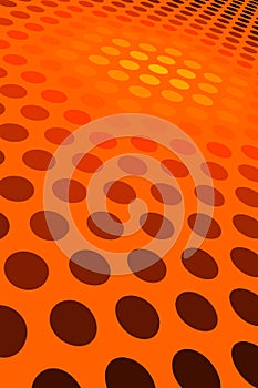 Orange Spot Pattern