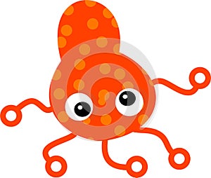 Orange Spotty Germ photo