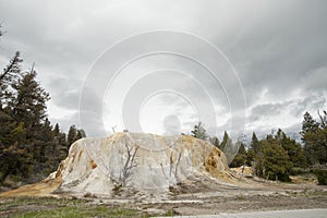 Orange Spring Mound in Yellowstone