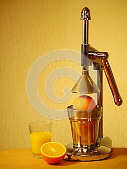 Orange squeezer photo