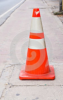 Orange Street Cone.