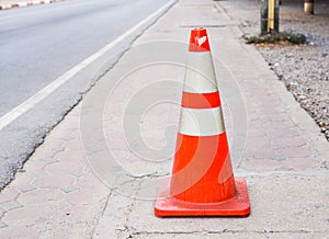 Orange Street Cone.