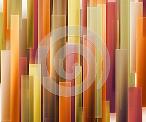 Orange Strips Abstract Background