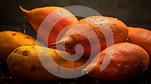 orange sweet potatoes