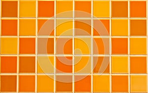Orange tile texture