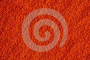 Orange towel texture