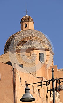 The Orange Tower of Cathedral of St Maria Asunta and St Cecilia photo