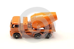 Orange Toy Cement Mixer