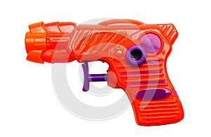 Orange toy gun