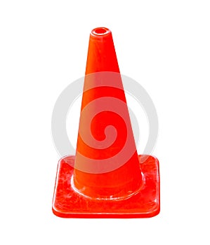 Orange traffice cone