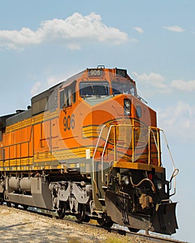 Orange train