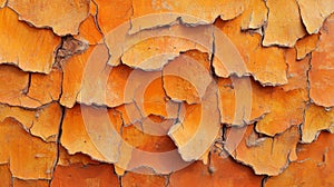 Orange Tree Bark Texture Abstract Pattern