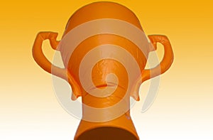 Orange trophy