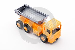 Orange truck toy