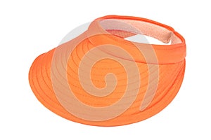 Orange visor