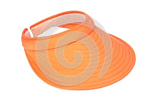 Orange visor