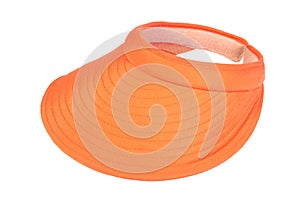Orange visor photo