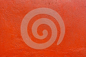 Orange Wall Abstract Background Mexican Building Oaxaca Mexico