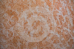 Orange wallpaper pattern