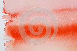 Orange water color teaxture as background