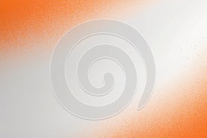 Orange White Gradient Background Grainy Texture image 3