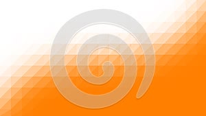 Orange White Low Poly Vector Background photo