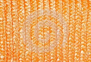 Orange wicker background.