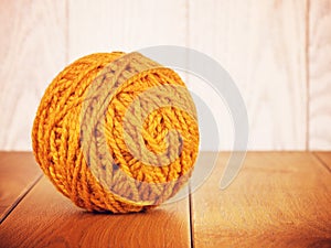 Orange Yarn Ball