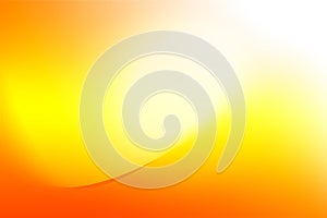 Orange and yellow background with curves