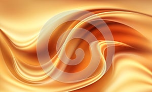 Orange - yellow dynamic abstract modern background