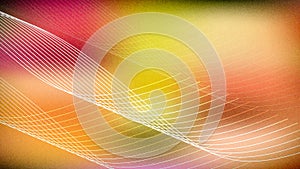 Orange Yellow Line Beautiful elegant Illustration graphic art design Background