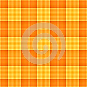 Orange Yellow Plaid