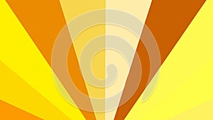 Orange and Yellow Rays Background Illustration