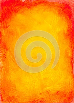Orange Yellow Watercolor Wash Background Pattern