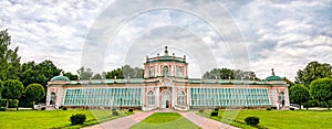 Orangerie at Kuskovo Park in Moscow, Russia photo
